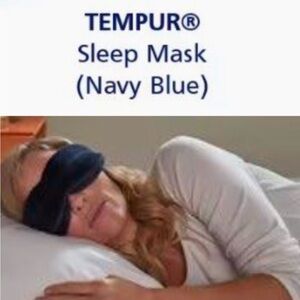 TEMPUR Sleep Mask Navy Blue[BNIB & US IMPORT]